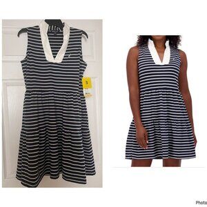 NWT Nautica Jeans Women's Tiered Dress, Size S
